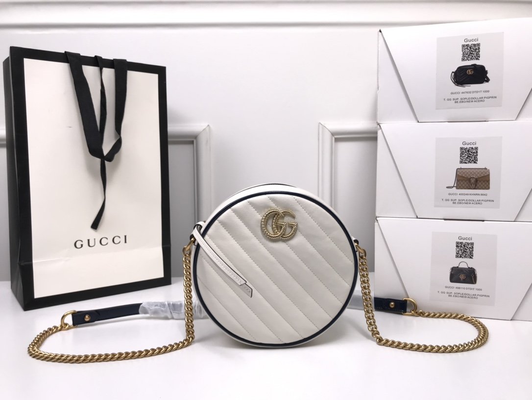 Gvc*1 mini round shoulder bag 550154