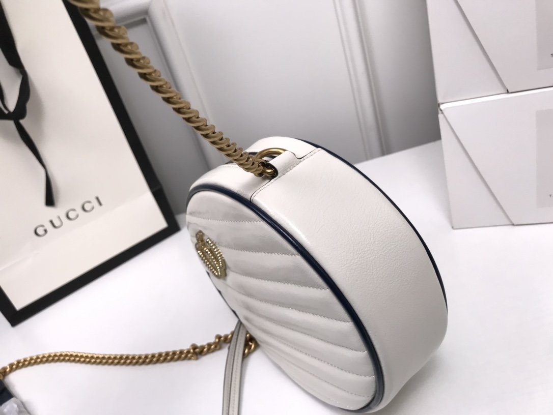 Gvc*1 mini round shoulder bag 550154