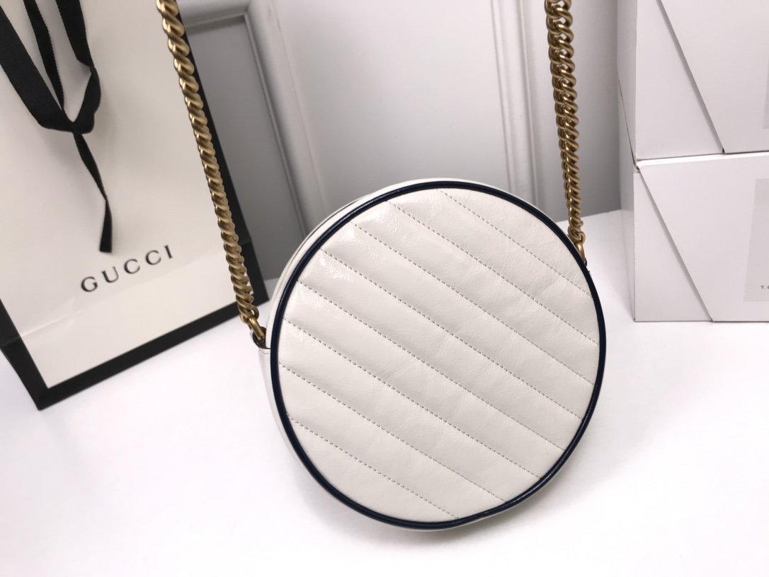 Gvc*1 mini round shoulder bag 550154