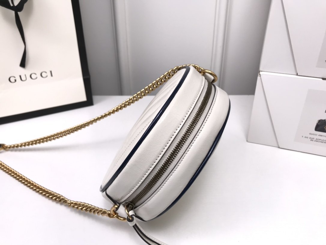 Gvc*1 mini round shoulder bag 550154