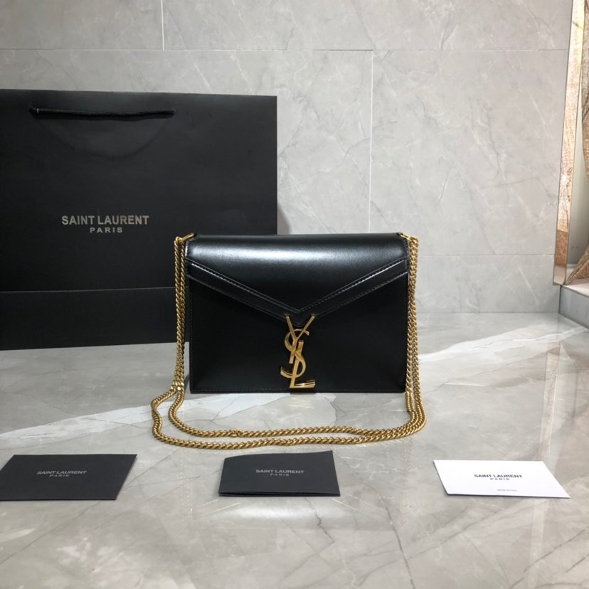 Y51 Sa1nt Lau*nt Cassandra Clasp Bag
