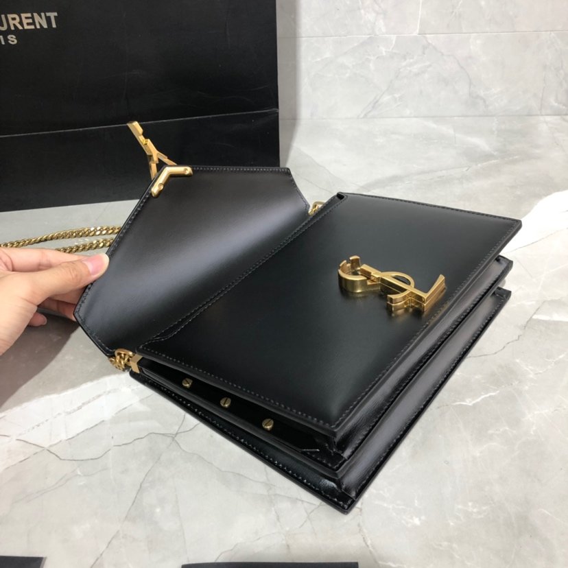 Y51 Sa1nt Lau*nt Cassandra Clasp Bag