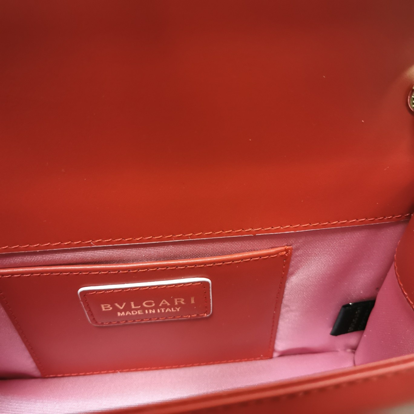 Bvlga Serpenti in Love Bag 22cm red