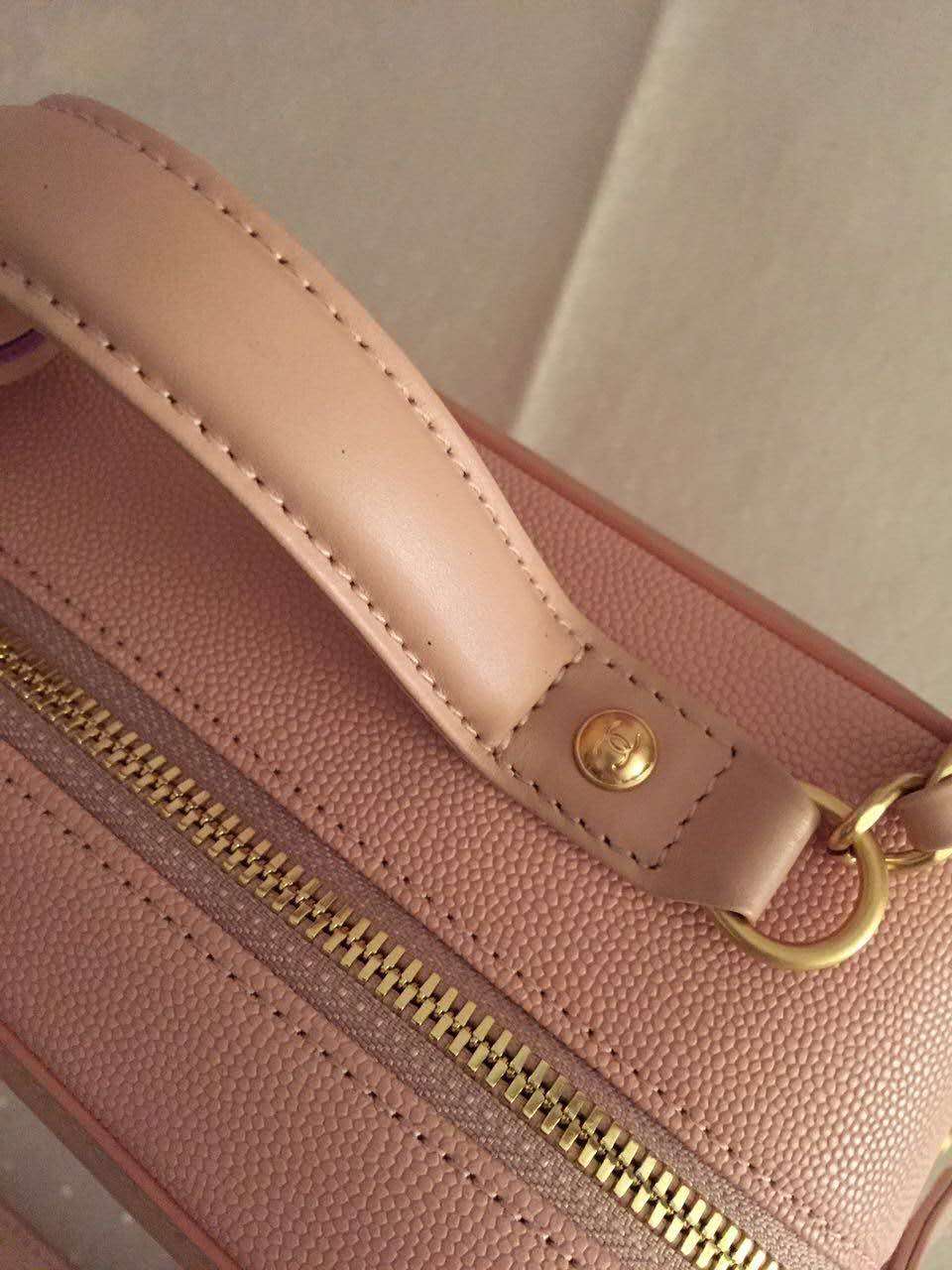 Ch**el medium Caviar Vanity bag
