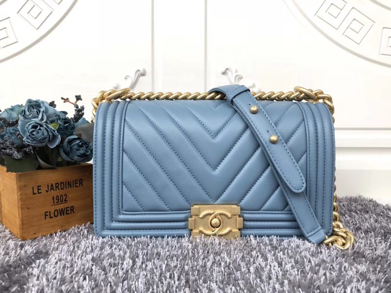 Ch**el Leboy bag Lambskin 25cm