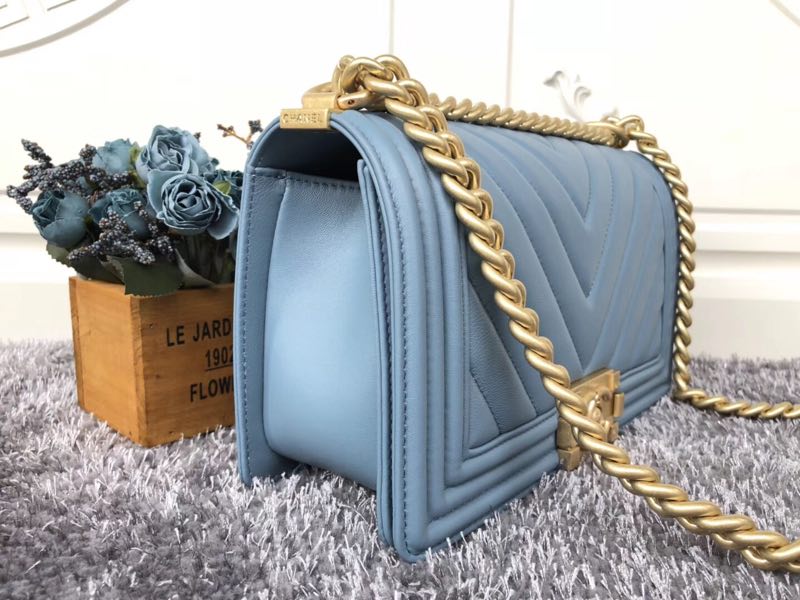 Ch**el Leboy bag Lambskin 25cm