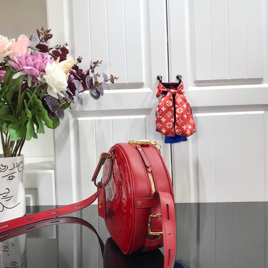 LV Boite Chapeau Souple Bag M53999 Red
