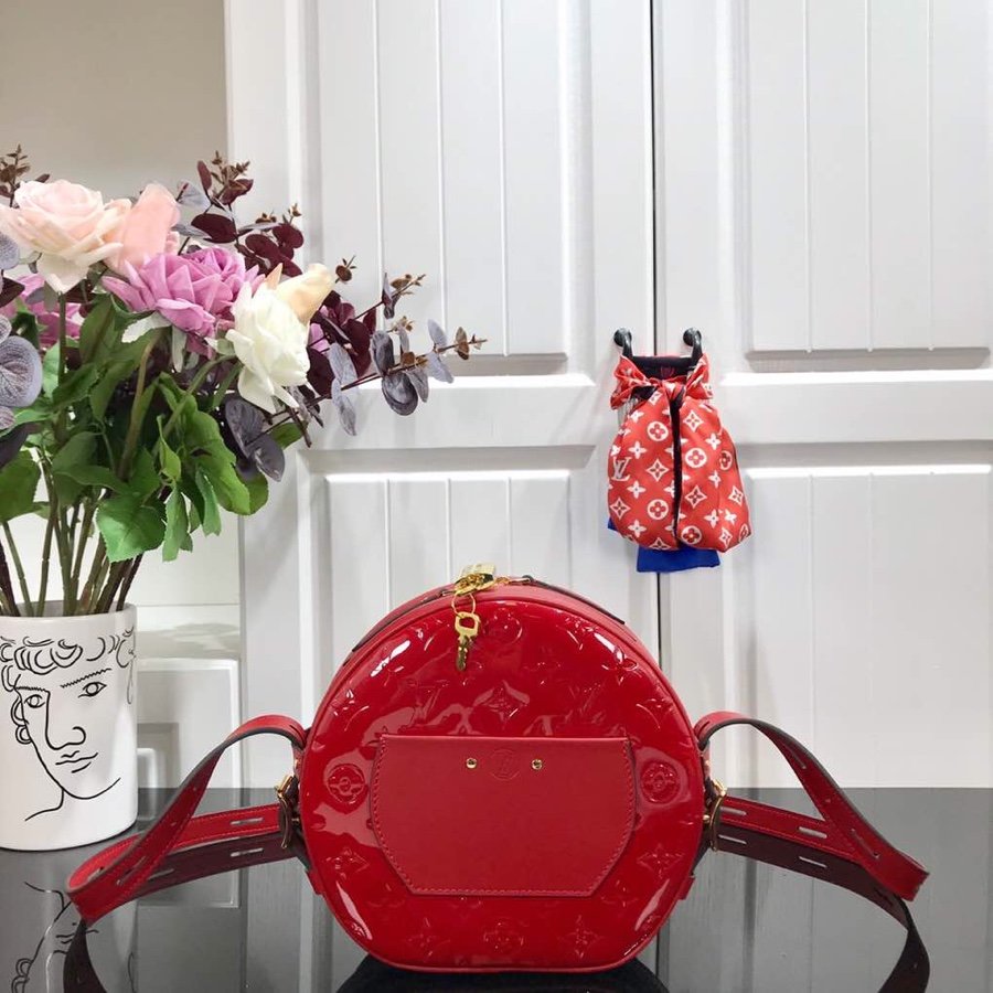 LV Boite Chapeau Souple Bag M53999 Red