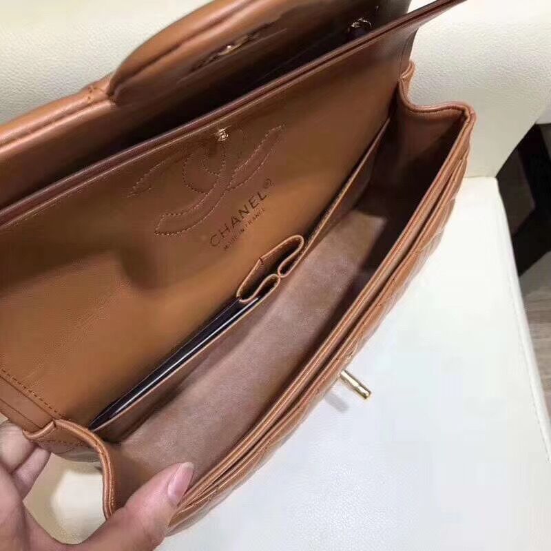 Ch**el Flap Bag Lambskin 25cm