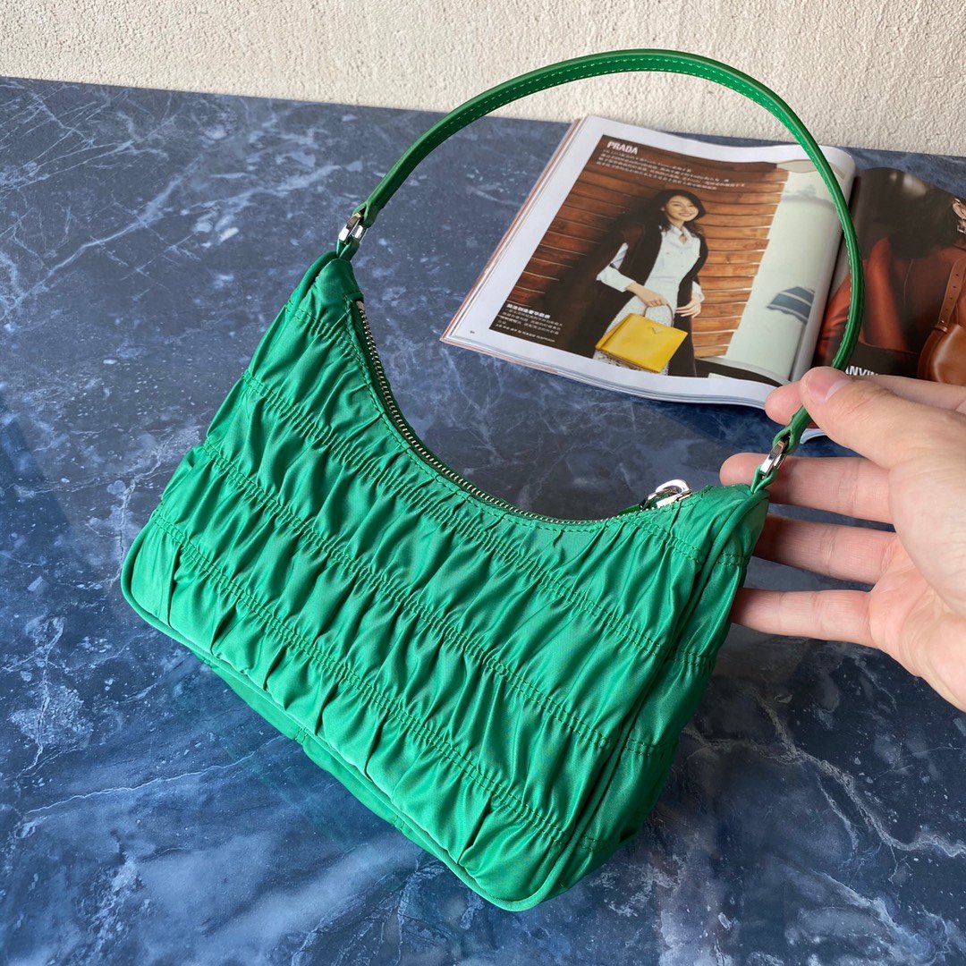 Pra*a Nylon 1NE204 Hobo Bag 22cm 003