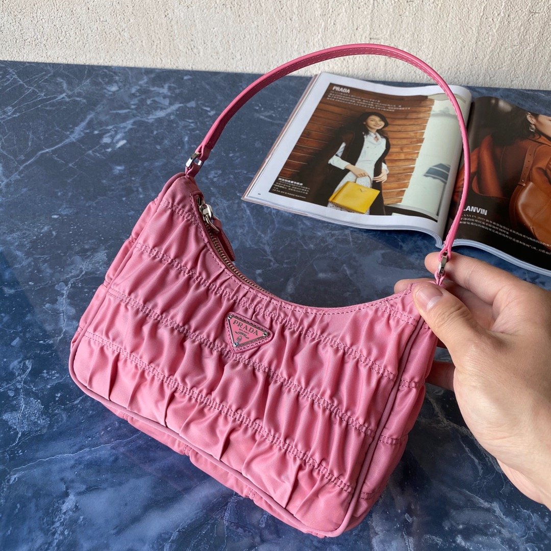 Pra*a Nylon 1NE204 Hobo Bag 22cm 004