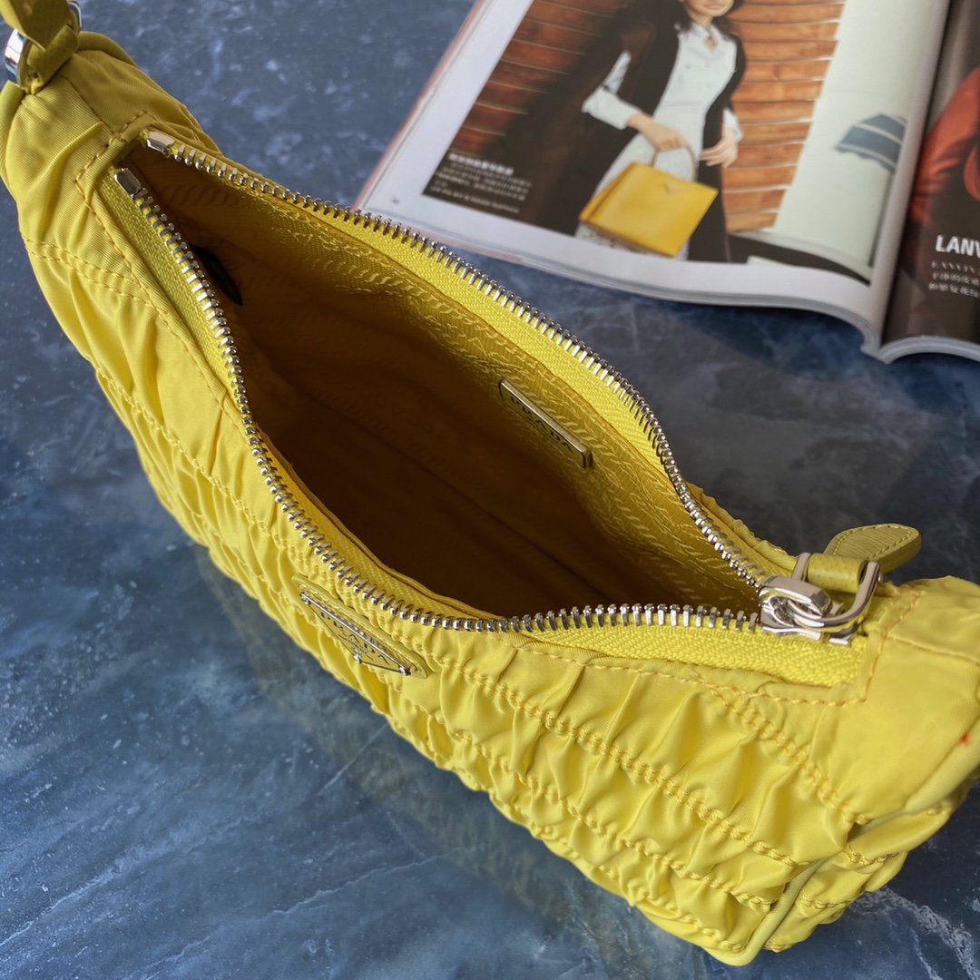Pra*a Nylon 1NE204 Hobo Bag 22cm 005