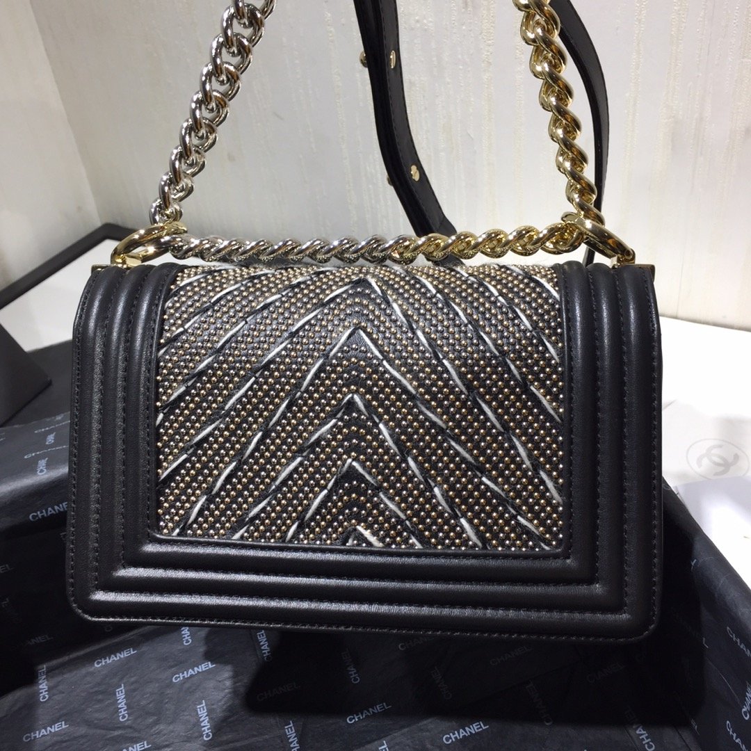 Chane Leboy Bag 20cm Black