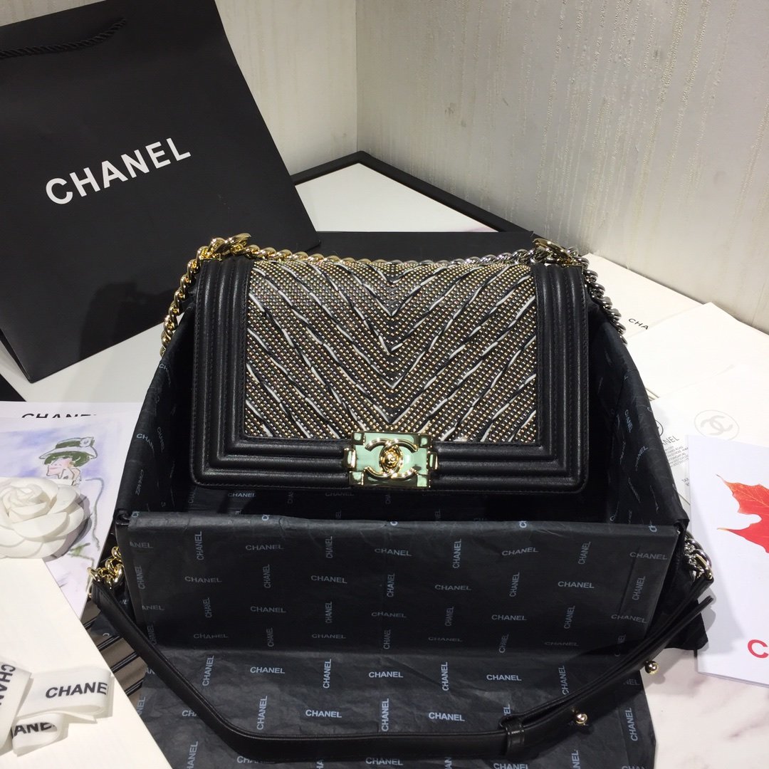 Chane Leboy Bag 25cm Black