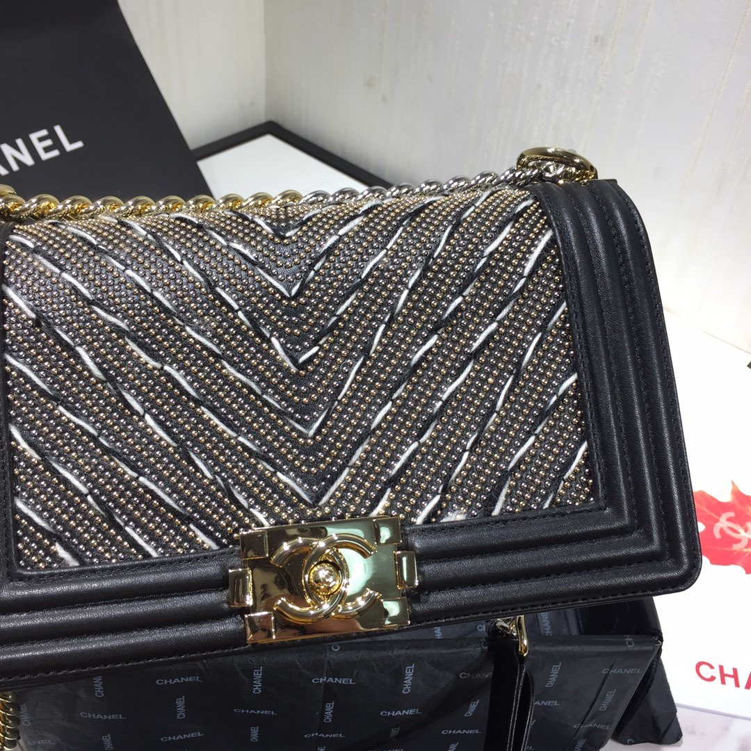 Chane Leboy Bag 25cm Black