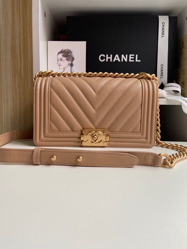 Ch**el Leboy Caviar Bag 25cm