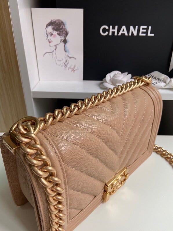 Ch**el Leboy Caviar Bag 25cm