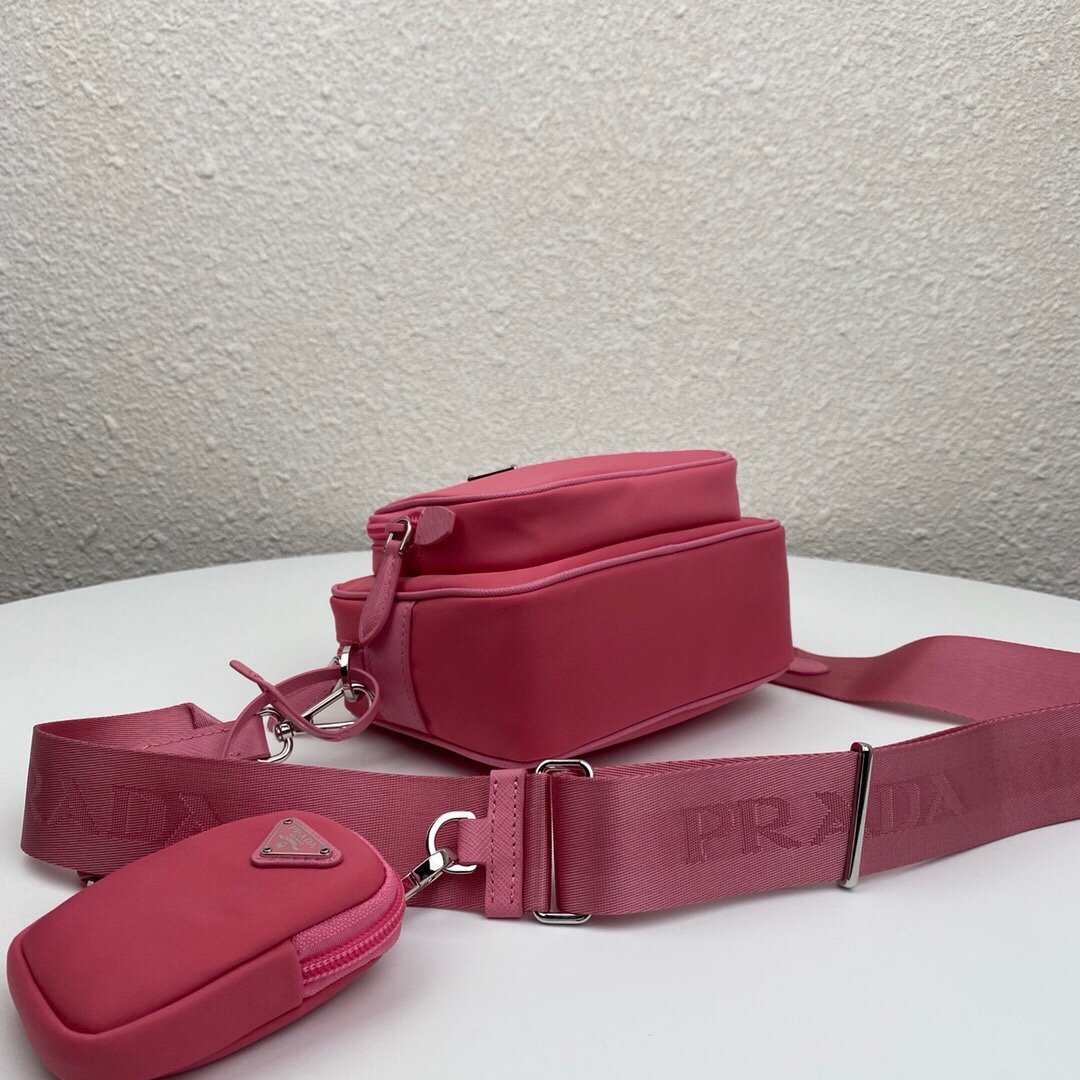 Pra*a Nylon Hobo Bag 20cm