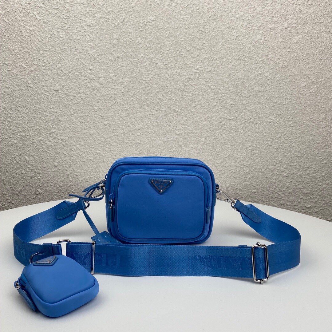 Pra*a Nylon Hobo Bag 20cm 002