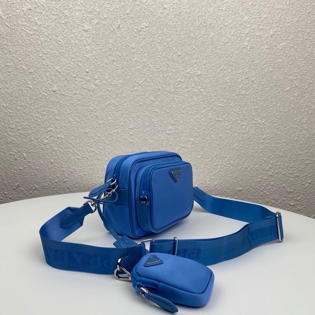 Pra*a Nylon Hobo Bag 20cm 002
