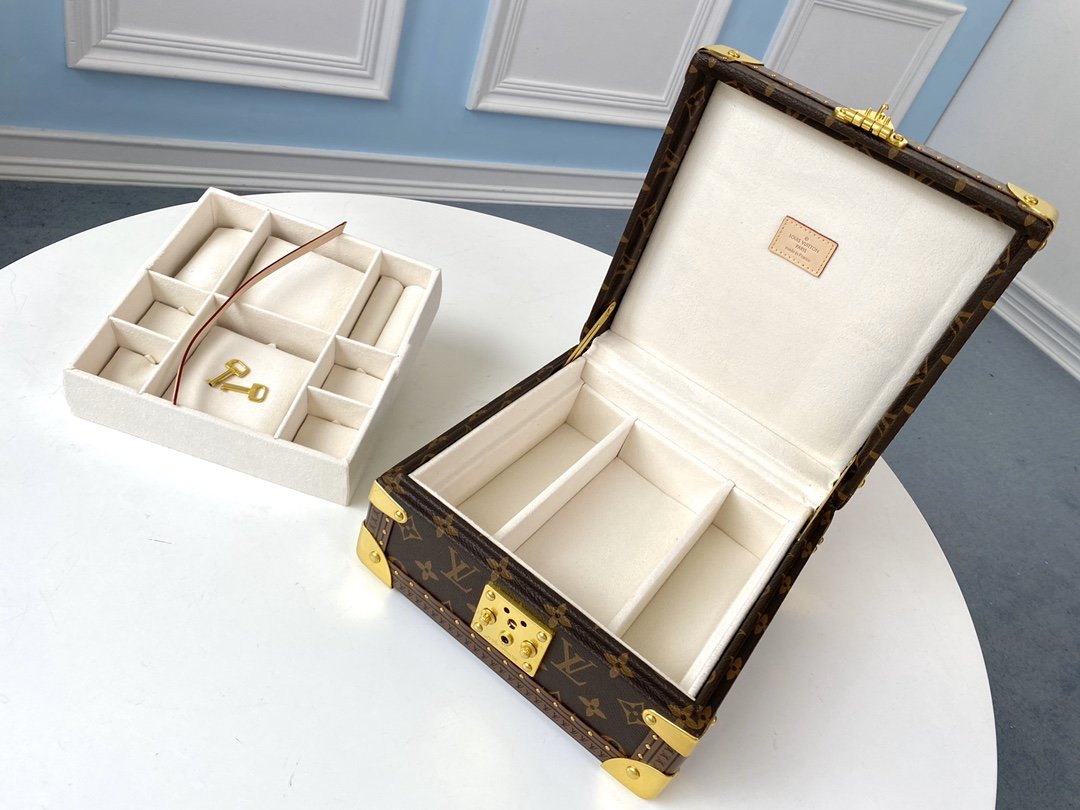 L0vis Vvtt0n Cotteville Travel Box White
