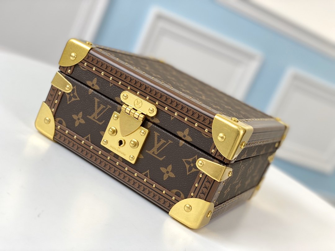 L0vis Vvtt0n Cotteville Travel Box orange