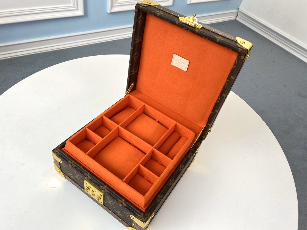 L0vis Vvtt0n Cotteville Travel Box orange