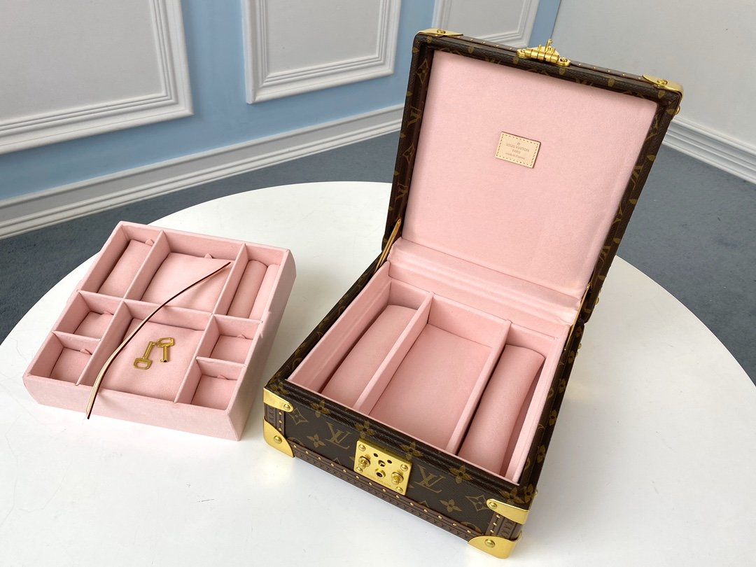 L0vis Vvtt0n Cotteville Travel Box Pink