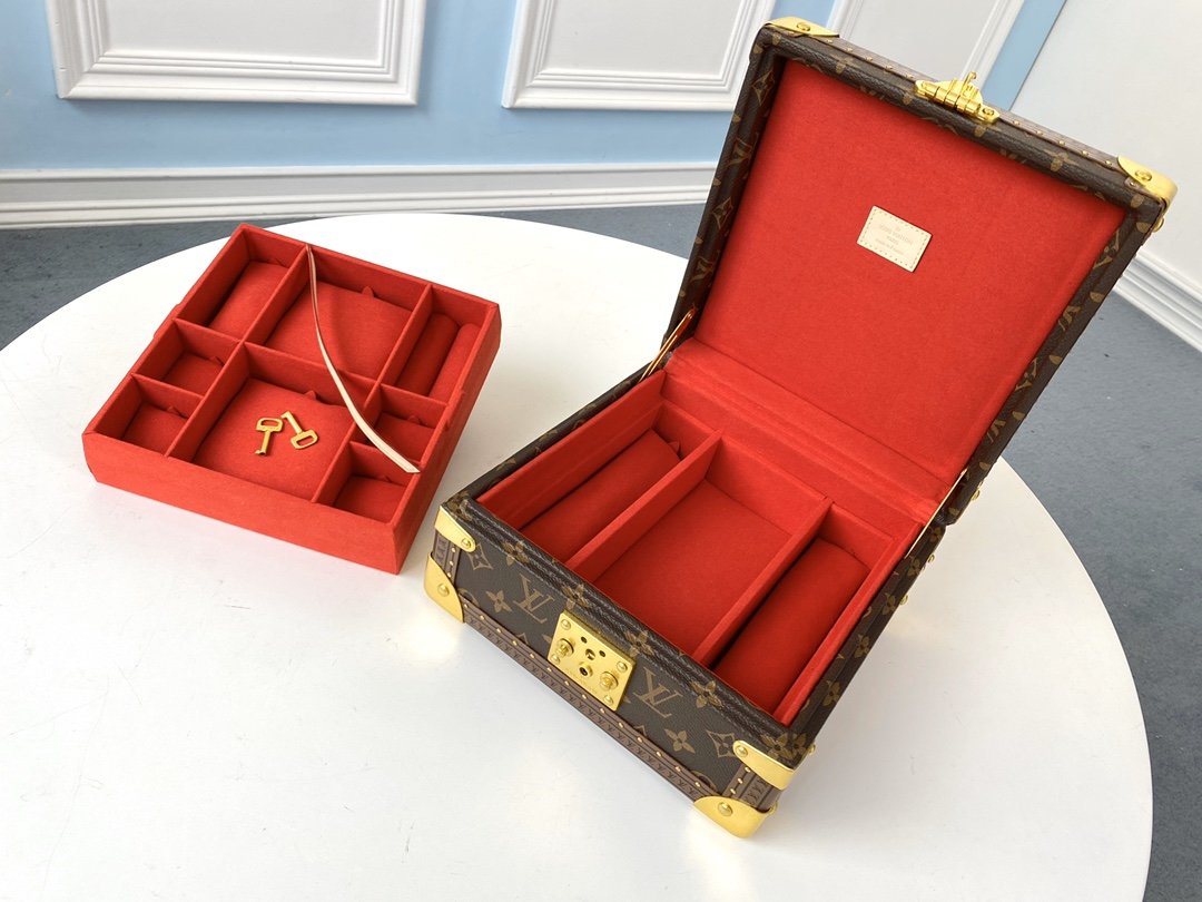 L0vis Vvtt0n Cotteville Travel Box Red