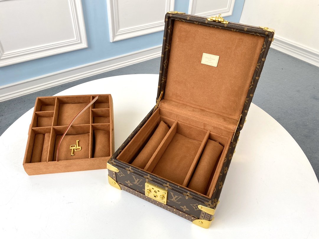 L0vis Vvtt0n Cotteville Travel Box Brown