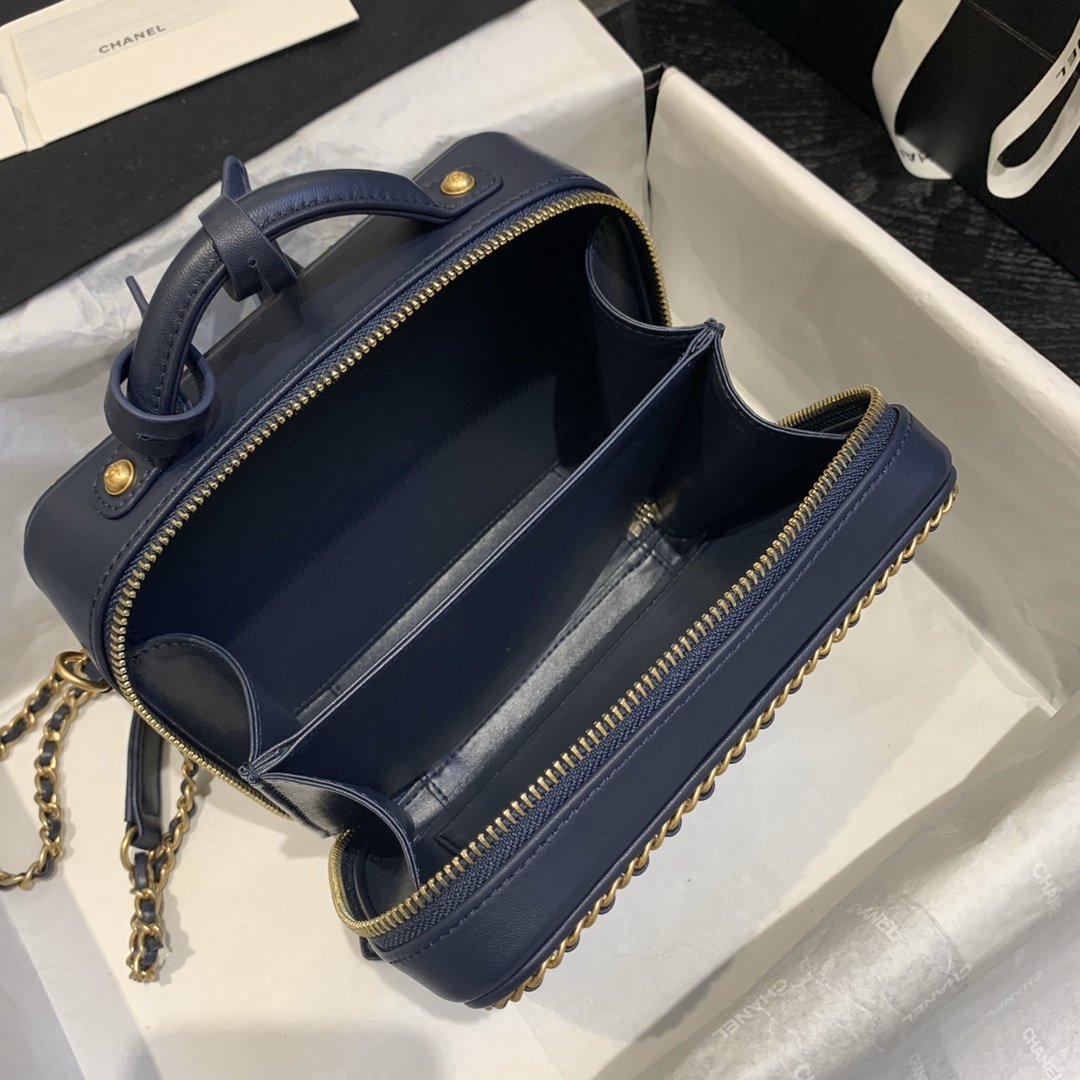 Ch**el Small Cosmetic bag 18cm