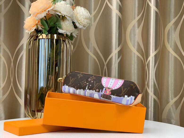 L0vis Vvtt0n Monogram Giant Elizabeth Pencil Pouch 005