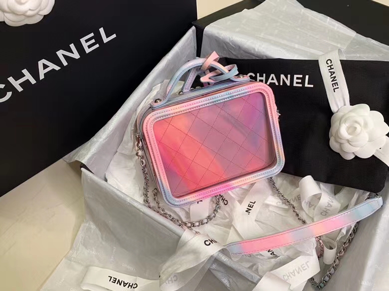 Ch**el Small Caviar bag 17cm