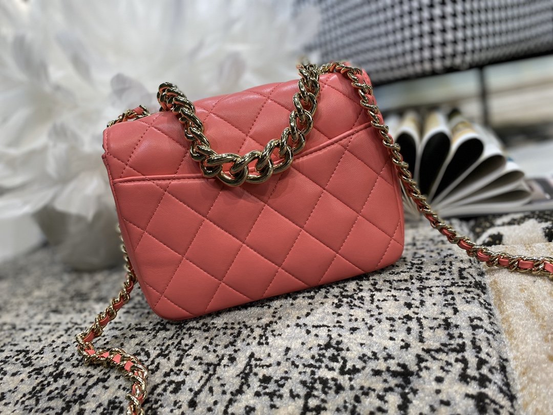 Ch**el Flap Bag Lmbskin 001