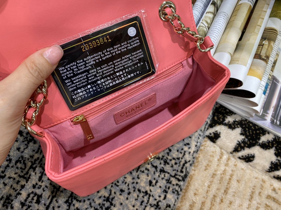Ch**el Flap Bag Lmbskin 001