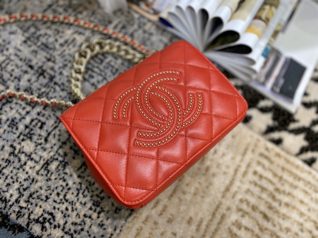Ch**el Flap Bag Lmbskin 002