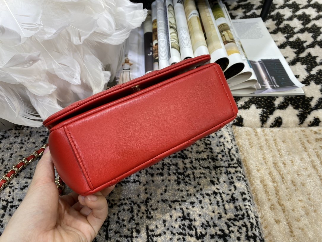 Ch**el Flap Bag Lmbskin 002