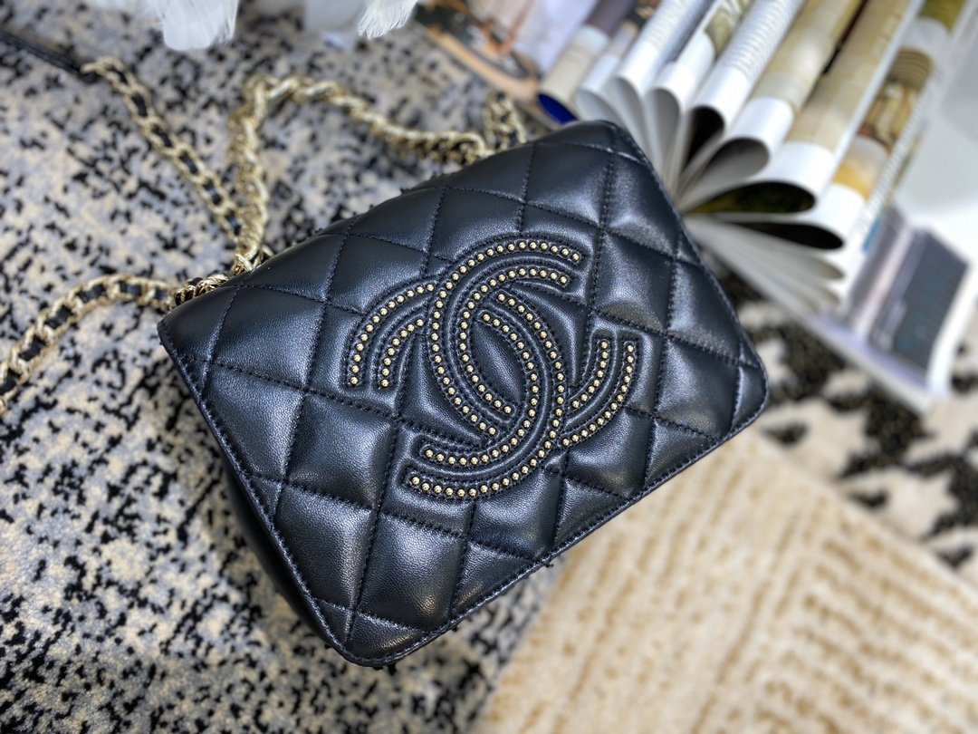 Ch**el Flap Bag Lmbskin 003