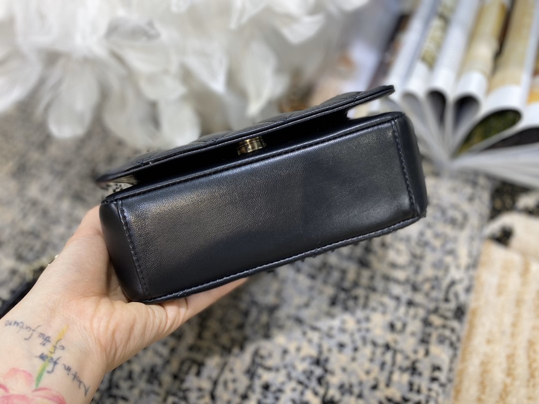 Ch**el Flap Bag Lmbskin 003