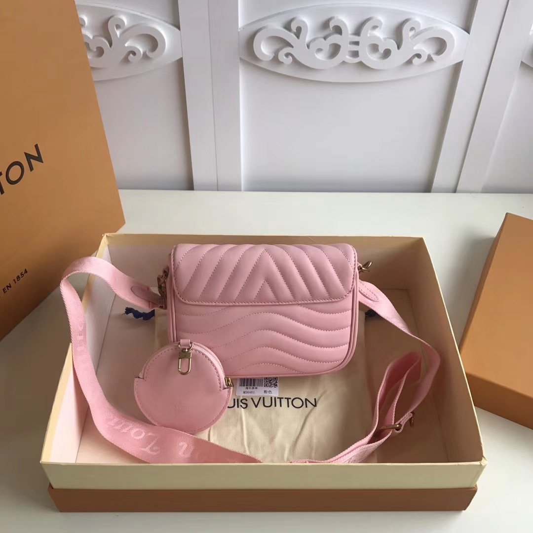L0vis Vvtt0n Multi Pochette New Wave Bag Pink