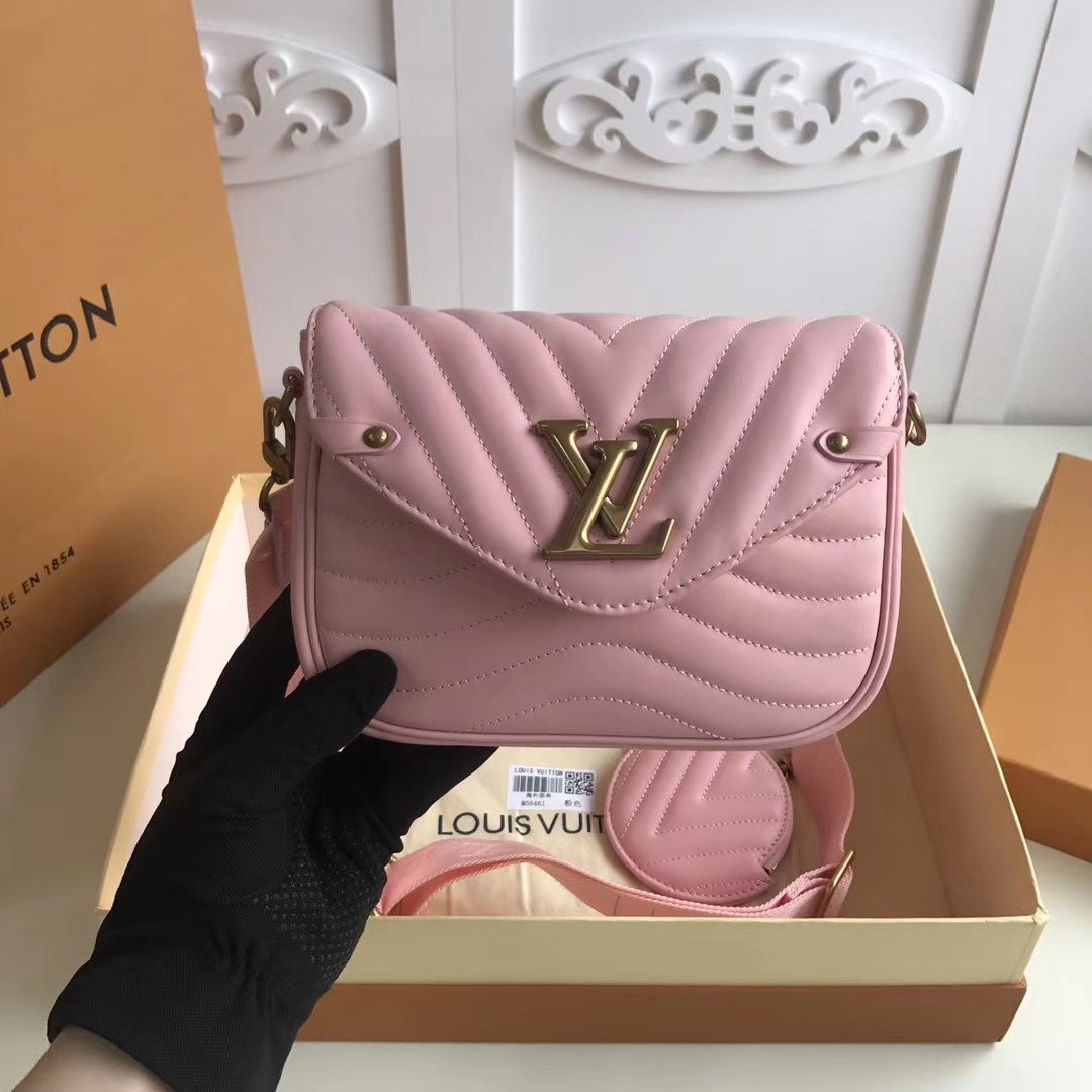 L0vis Vvtt0n Multi Pochette New Wave Bag Pink