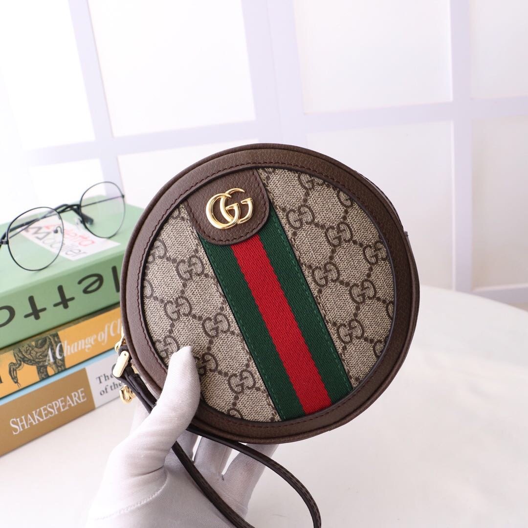 Gvc*1 Mini Ophidia Round Clutch