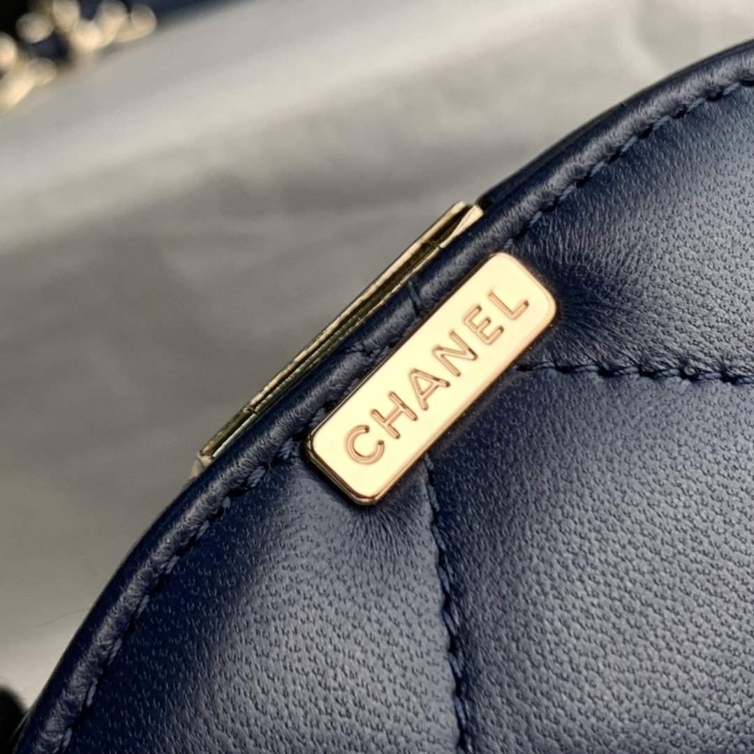 Ch**el Vanity Case Lambskin