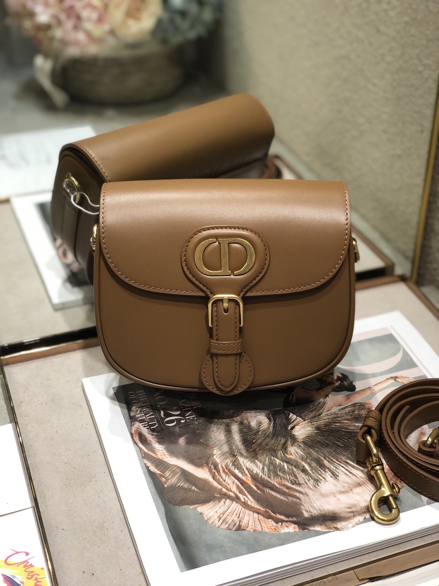 Bagsaa D10r Small Bobby 18cm brown