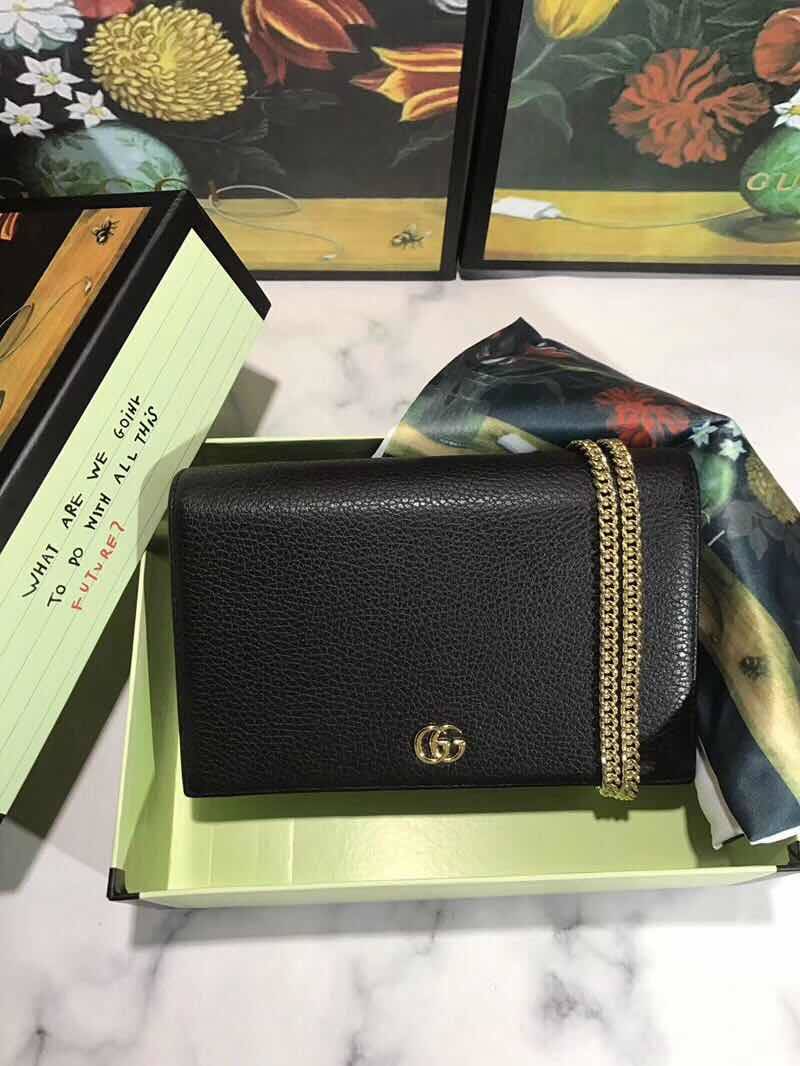 Gvc*1 Leather Mini Chanin Shoulder Bag