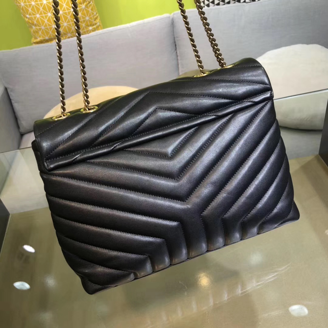 Y51 Loulou Bag 30cm Black