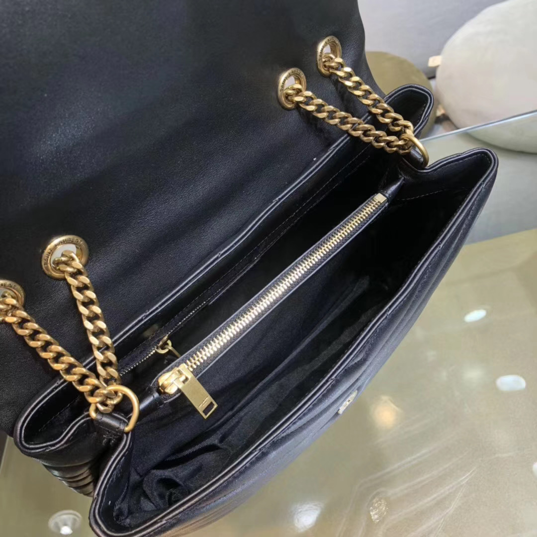 Y51 Loulou Bag 30cm Black