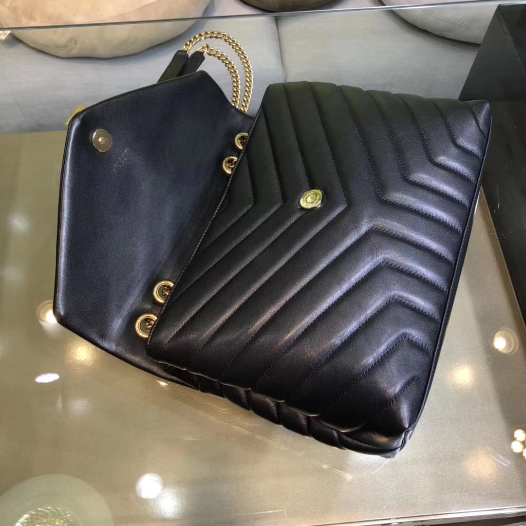 Y51 Loulou Bag 30cm Black