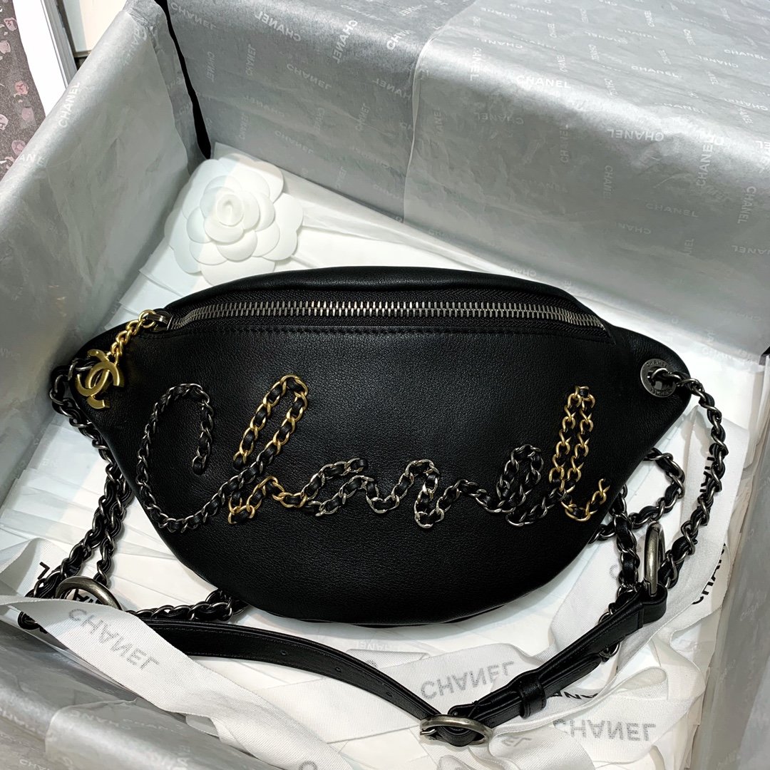 Ch**el Waist bag White