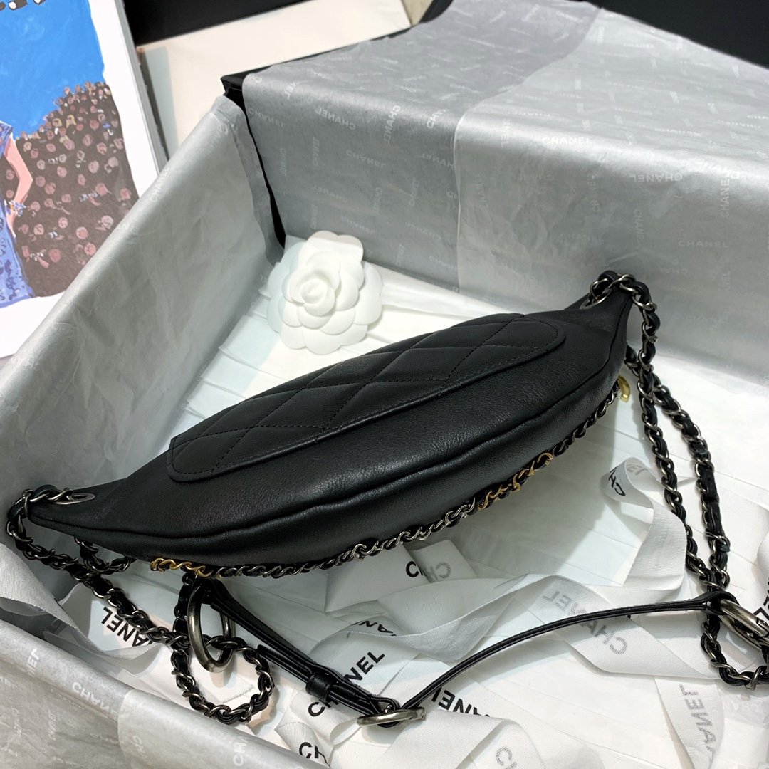 Ch**el Waist bag White